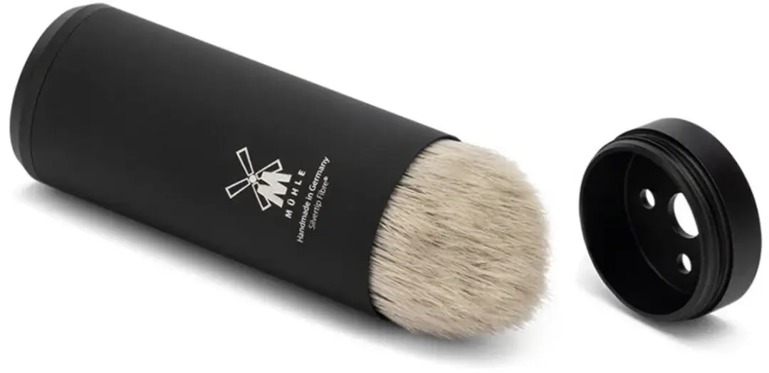 Mühle Reisscheerkwast Silvertip Fibre Zwart