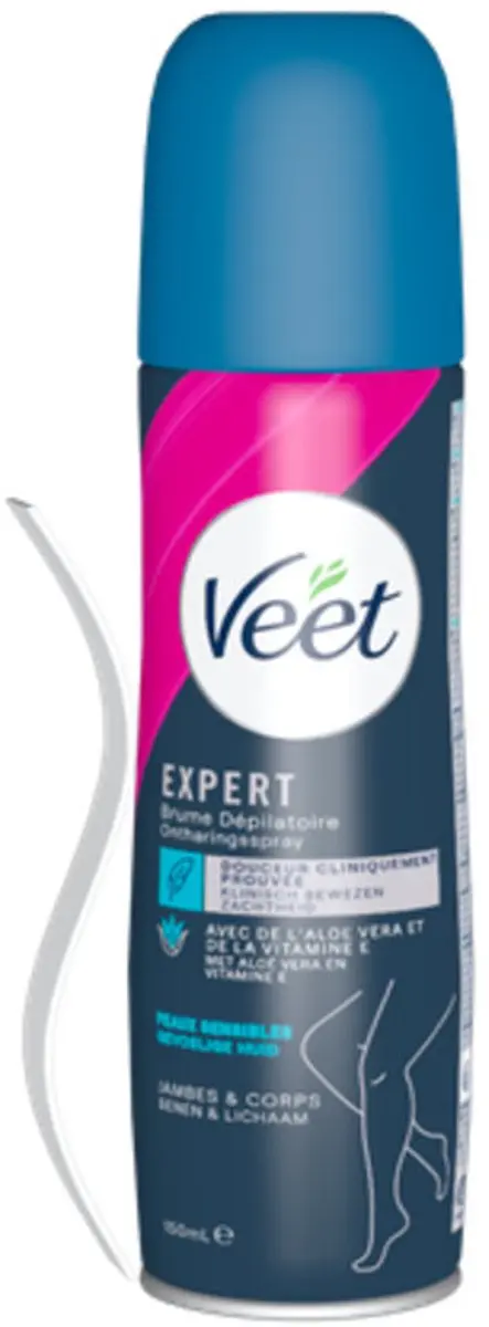 Veet Ontharingsspray Gevoelige Huid - 8 Stuks (4x2) - 600g