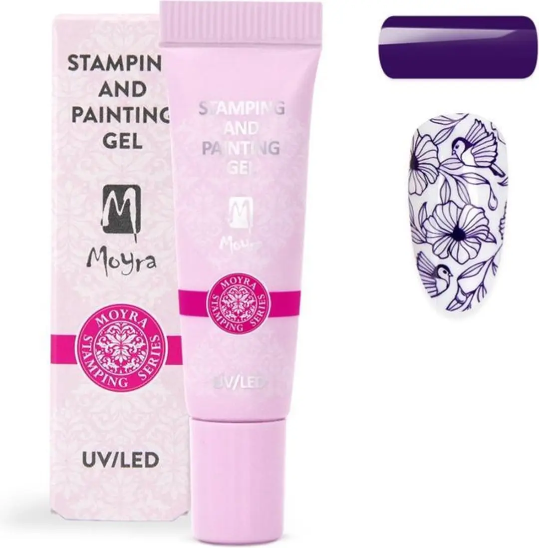 Moyra Stamping Gel Purple 7g
