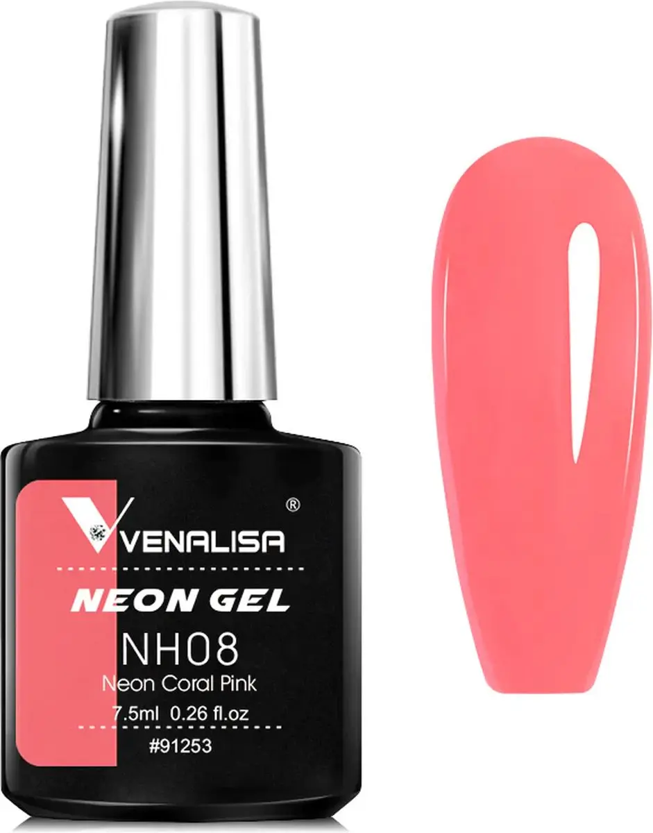 Venalisa UV Gellak Neon Perzik