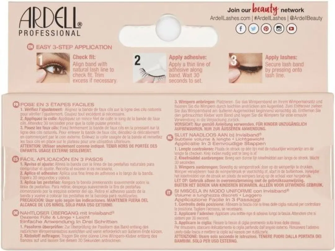 Ardell Naked Lash Valse Wimpers - Zwart