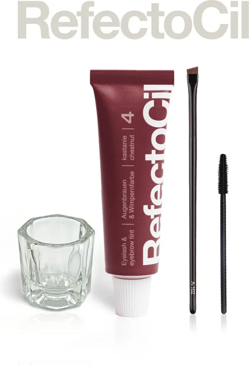 Refectocil Wimper & Wenkbrauw Verf Kit Nr 4 Kastanje