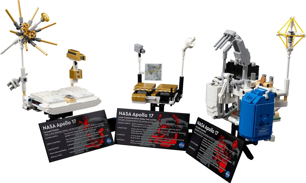 LEGO Technic NASA Apollo Maanwagen LRV 42182 - 1913 Stukken
