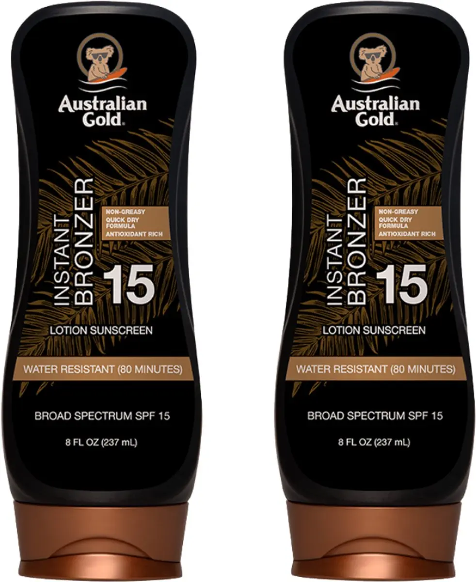 Australian Gold SPF 15 Lotion met Bronzer 237ml
