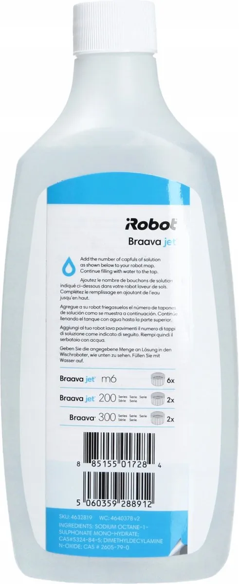 iRobot Braava Jet Reinigingsvloeistof 473ml - Braava M6/M300/M200