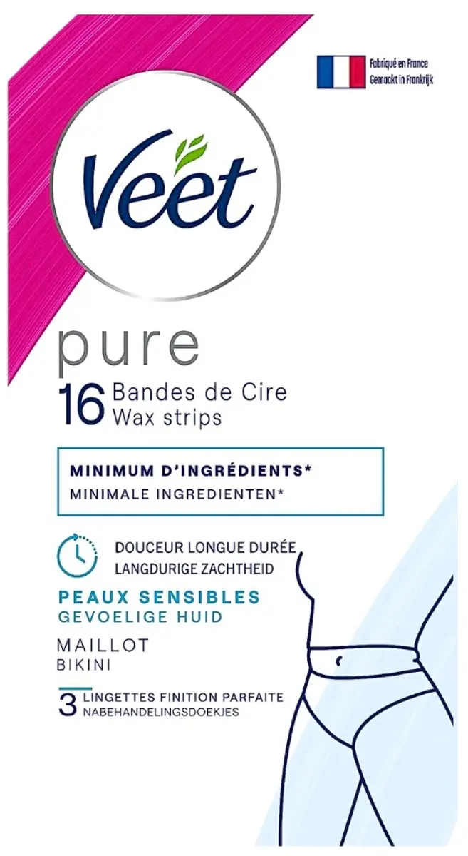 Veet Ontharingsstrips Bikinilijn - 16 Stuks