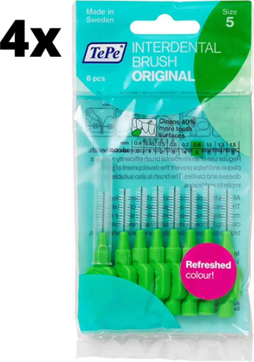 TePe Ragers Groen 0,8mm