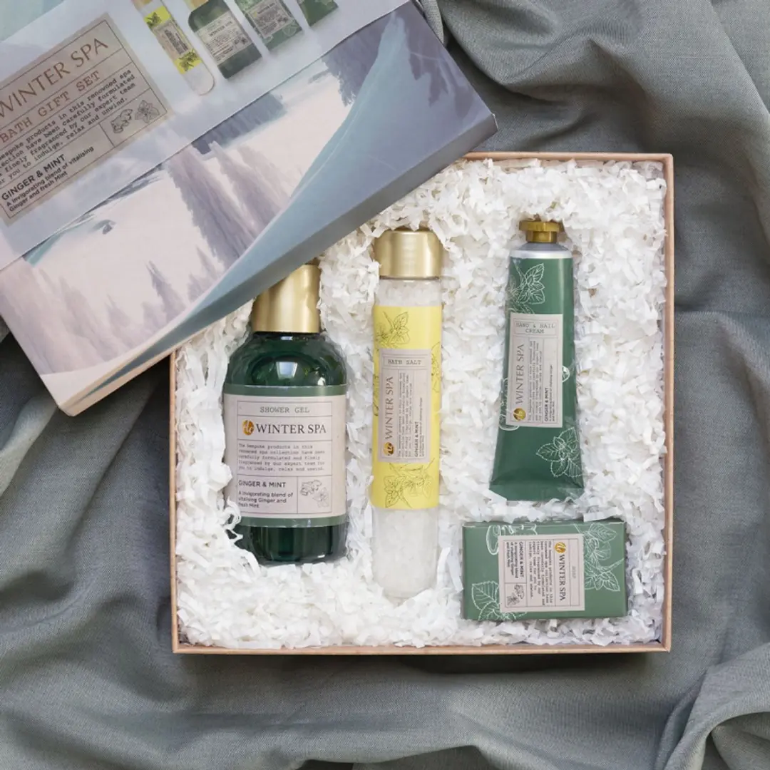 Accentra Winter Spa Badset - 4 Stuks - 290ml
