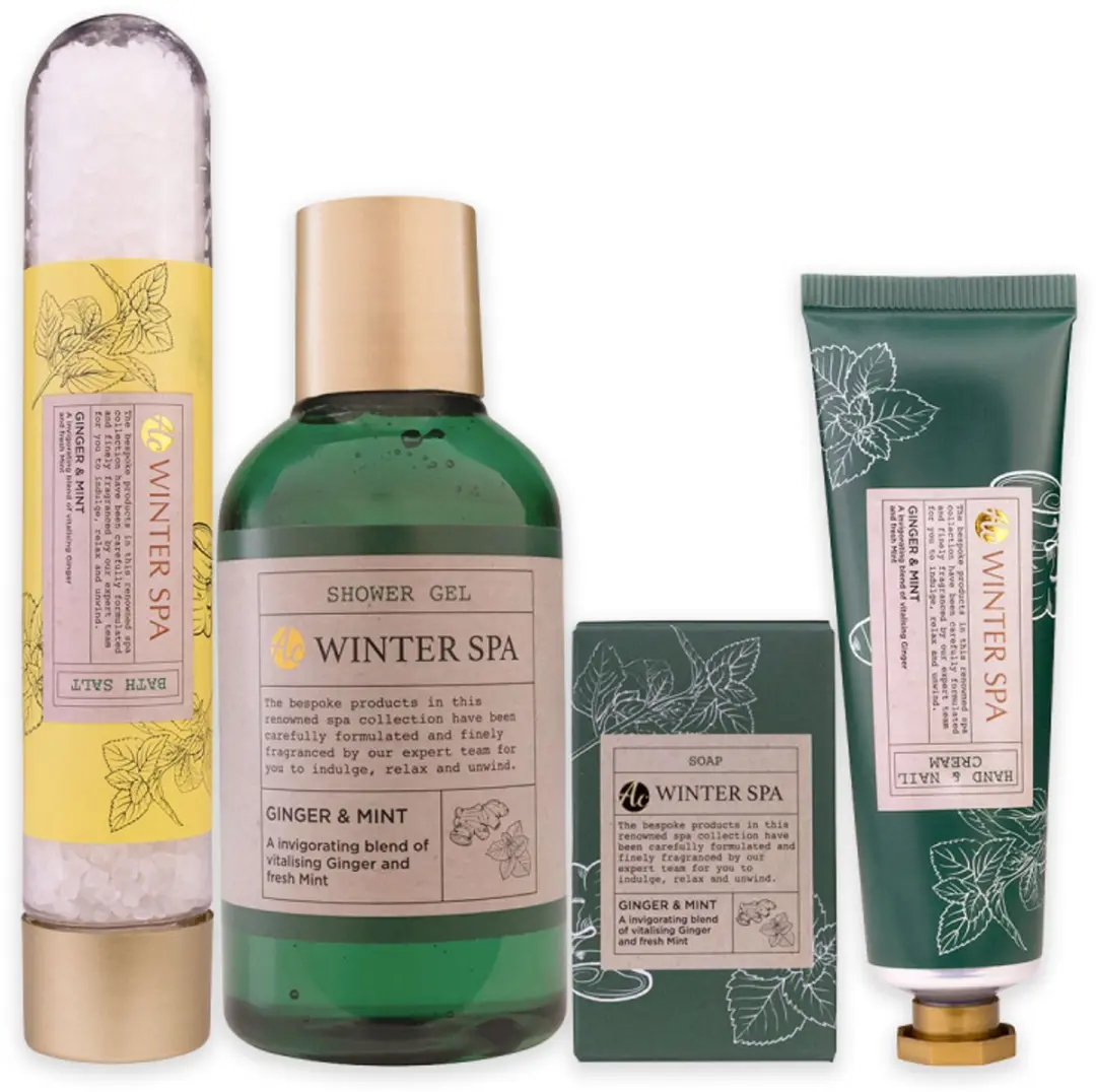 Accentra Winter Spa Badset - 4 Stuks - 290ml