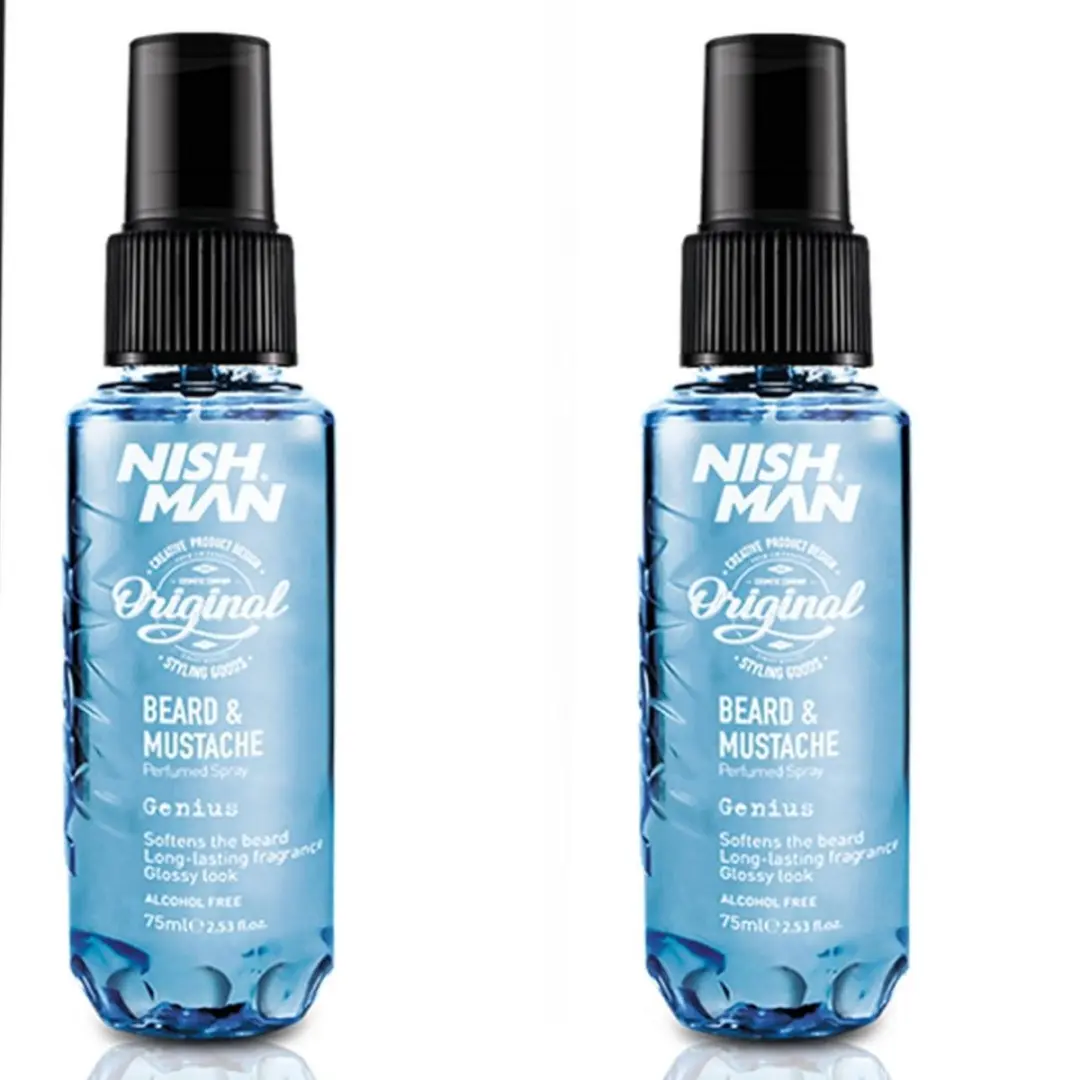 Nishman Baardspray 75ml - Geurabsorberend