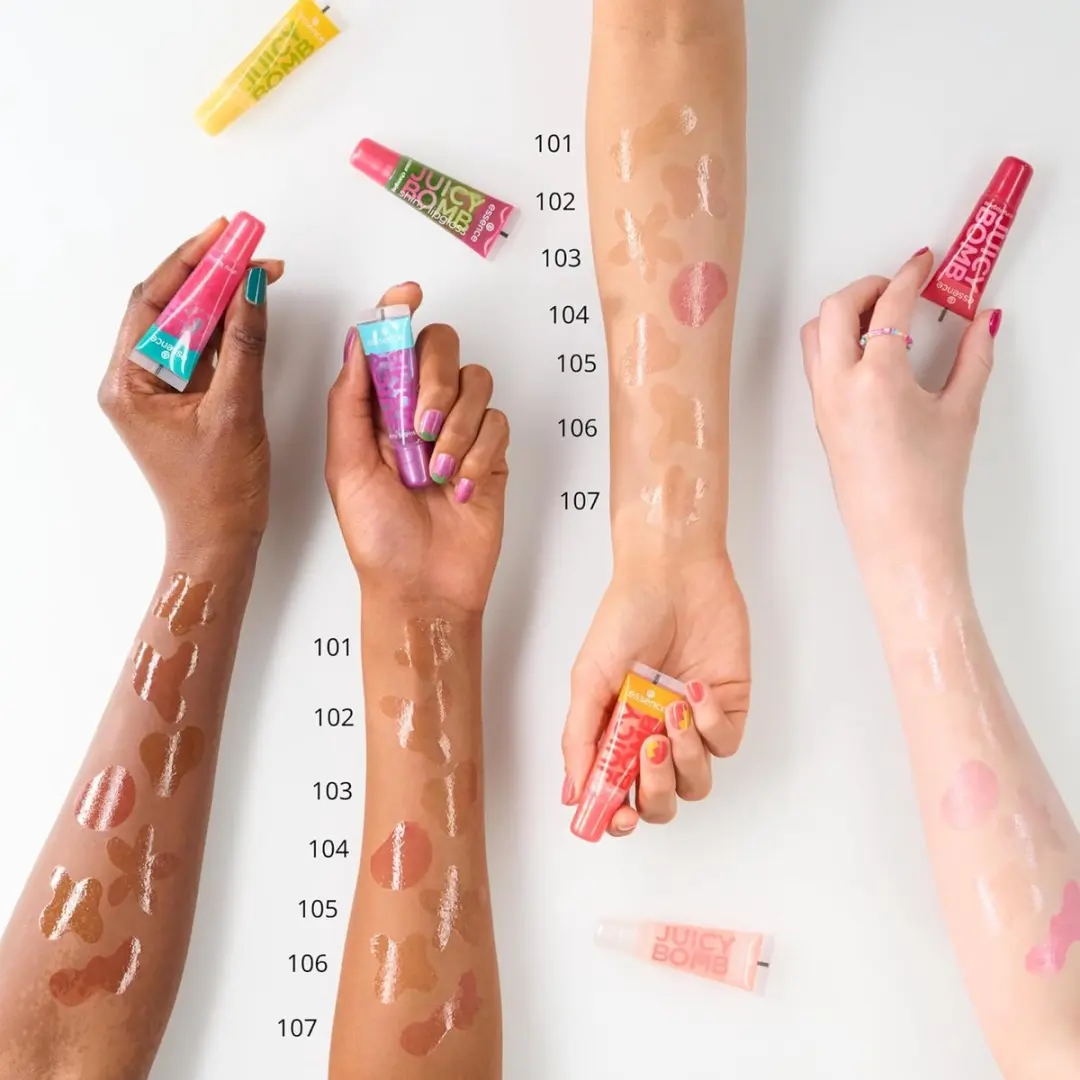 Essence Juicy Bomb Shiny Lip Gloss Set - 5 Kleuren 50ml