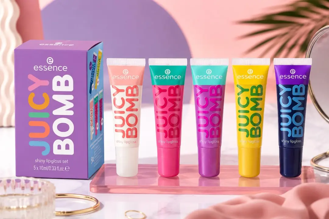 Essence Juicy Bomb Shiny Lip Gloss Set