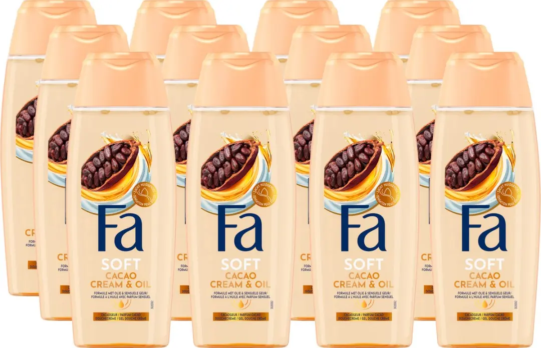 Fa Cacao Cream & Oil Douchegel 12x250ml
