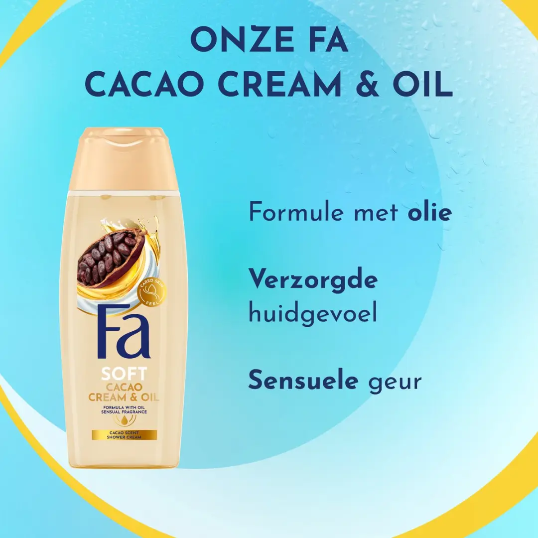 Fa Cacao Cream & Oil Douchegel 12x250ml