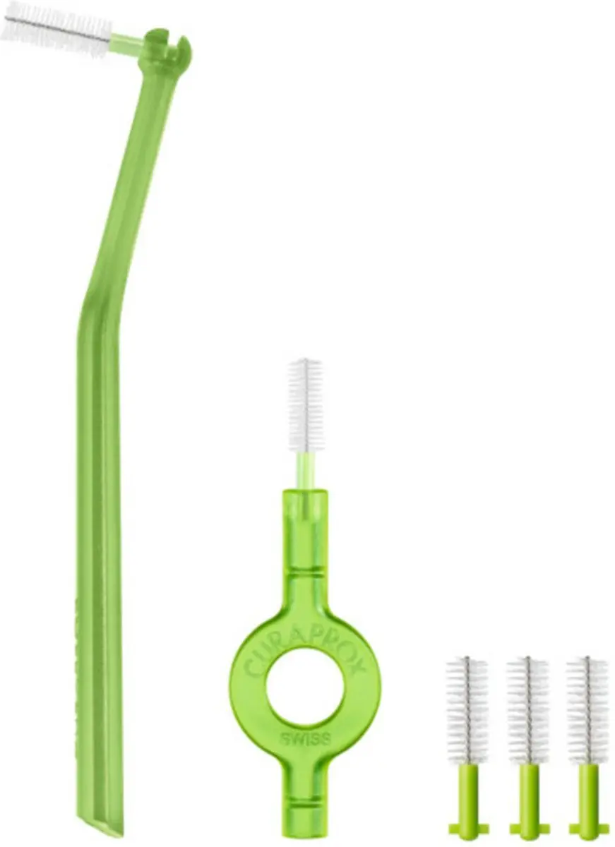 Curaprox Interdentale Rager Prime CPS 011 Groen - 5 Stuks