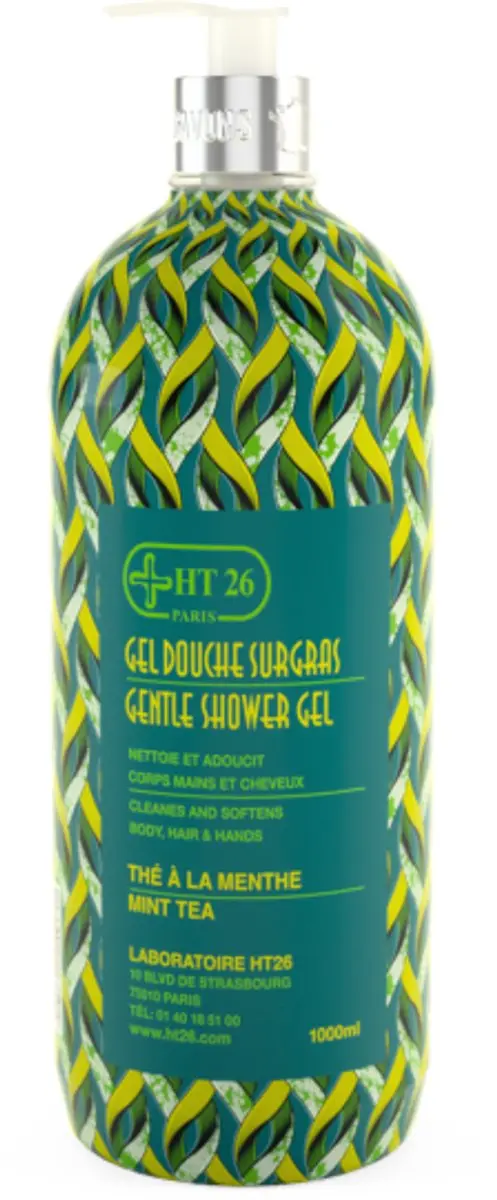 HT26 Paris Surgras Shower Gel Mint Tea 1000ml