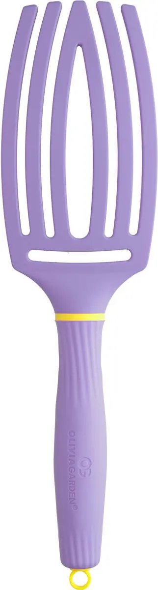 Olivia Garden FingerBrush Boar & Nylon - Paars