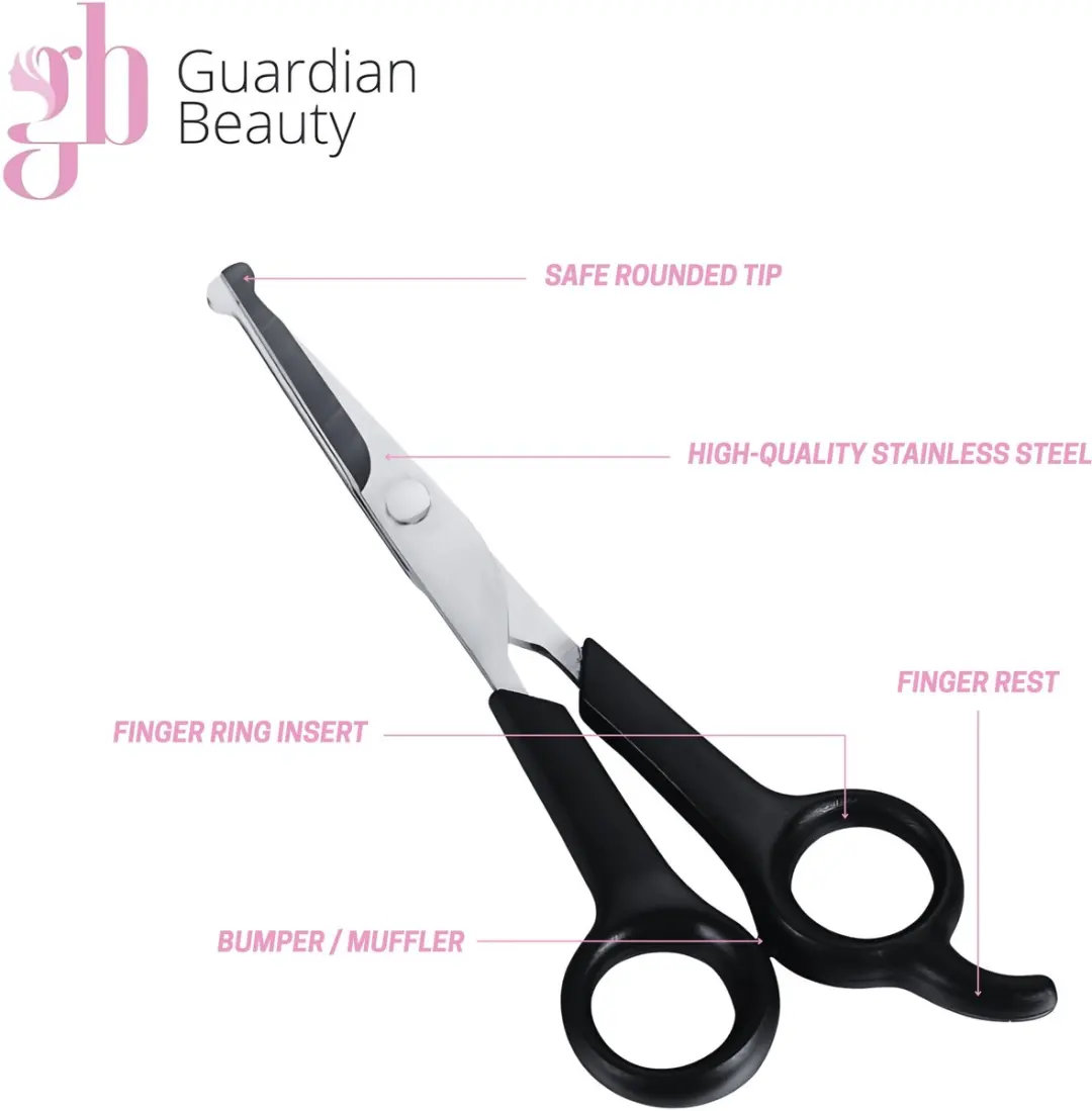 Guardian Beauty Hondentrimscharen Set 5,5 & 7,5 inch - Roestvrij Staal