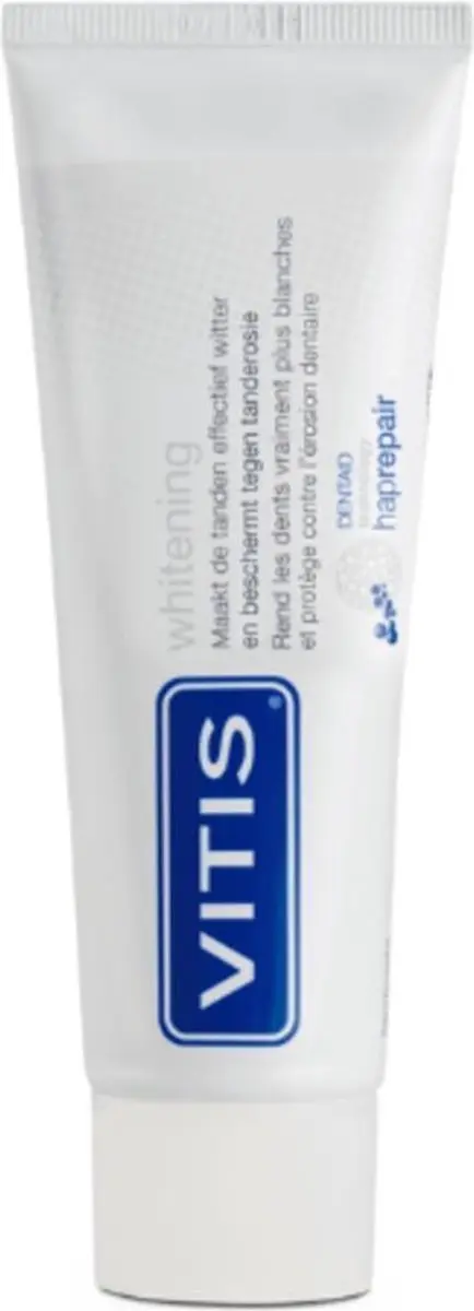 Vitis Whitening Tandpasta & Mondwater Pakket - 2 Stuks