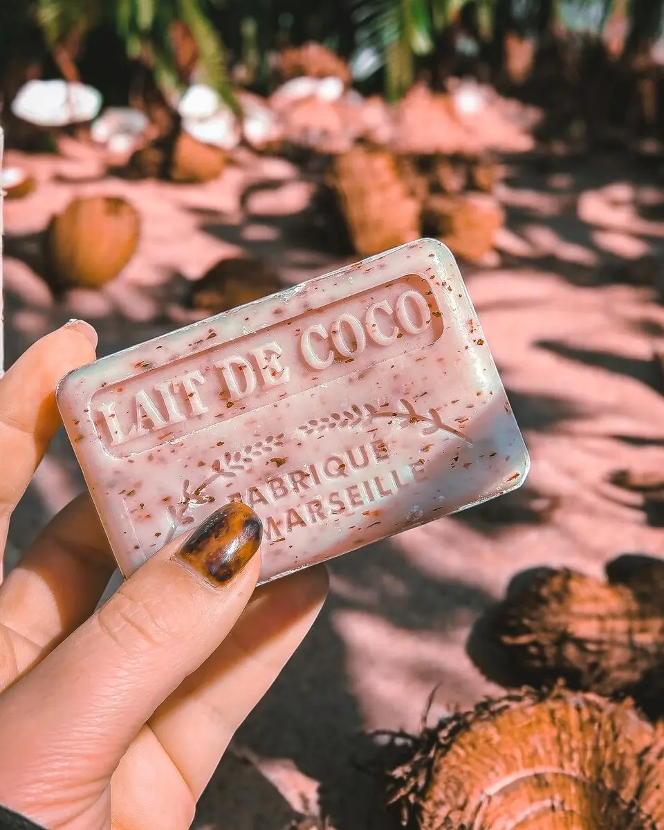 Savon de Marseille Zeep Lait de Coco 125g - 4 Stuks