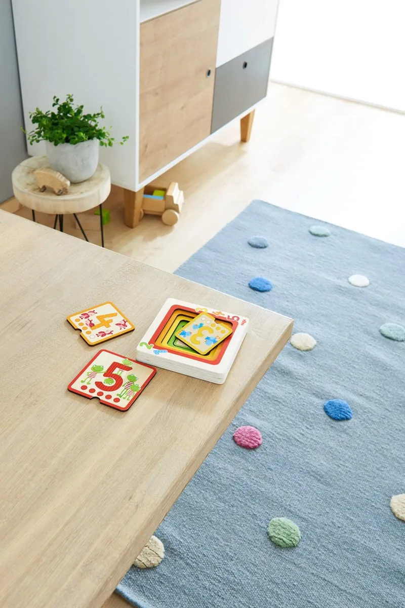 Haba Puzzel Cijfervrienden Junior 5 Stukjes - Multicolor
