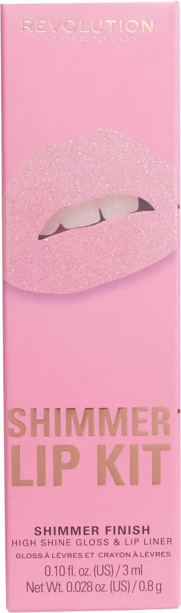 Makeup Revolution Ultimate Lights Lip Kit Roze - 2 Stuks