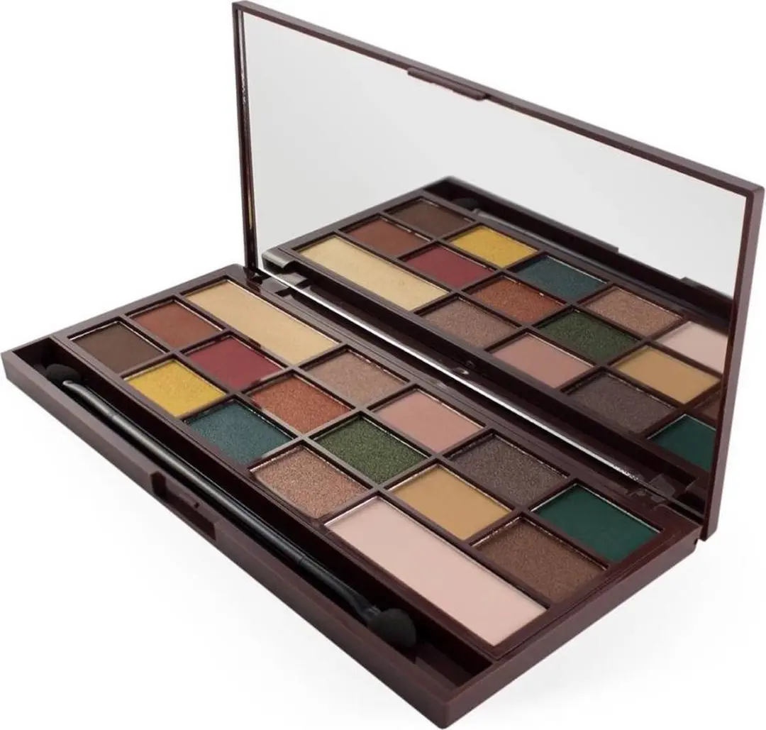 Makeup Revolution I Love Revolution Oogschaduw Palette - Mint Chocolate 16 Kleuren