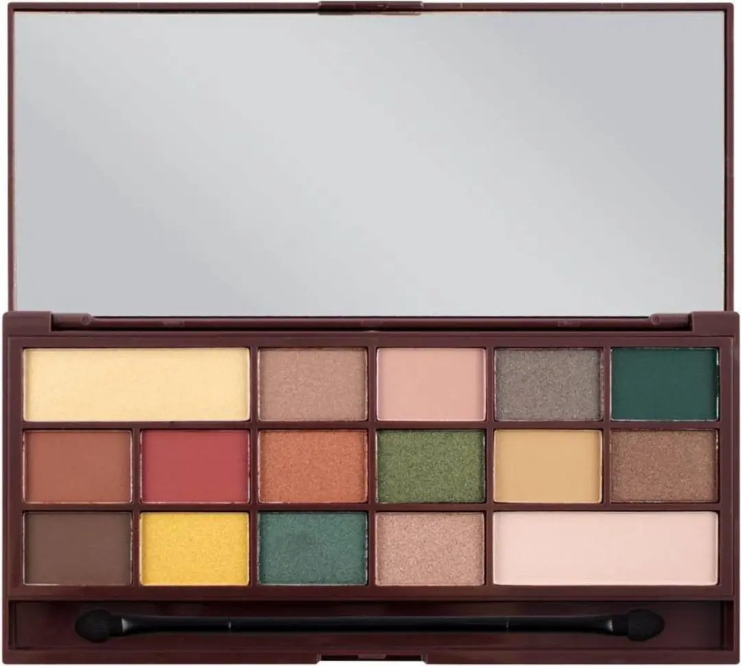 Makeup Revolution I Love Revolution Oogschaduw Palette - Mint Chocolate 16 Kleuren