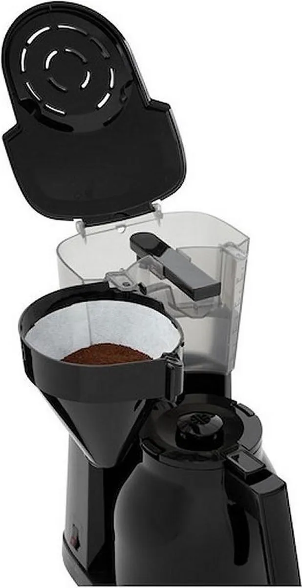 Melitta Easy Therm II 1023-06 Filterkoffiezetapparaat - 10 Kopjes - 1,25L - Zwart - afbeelding 2 van 5