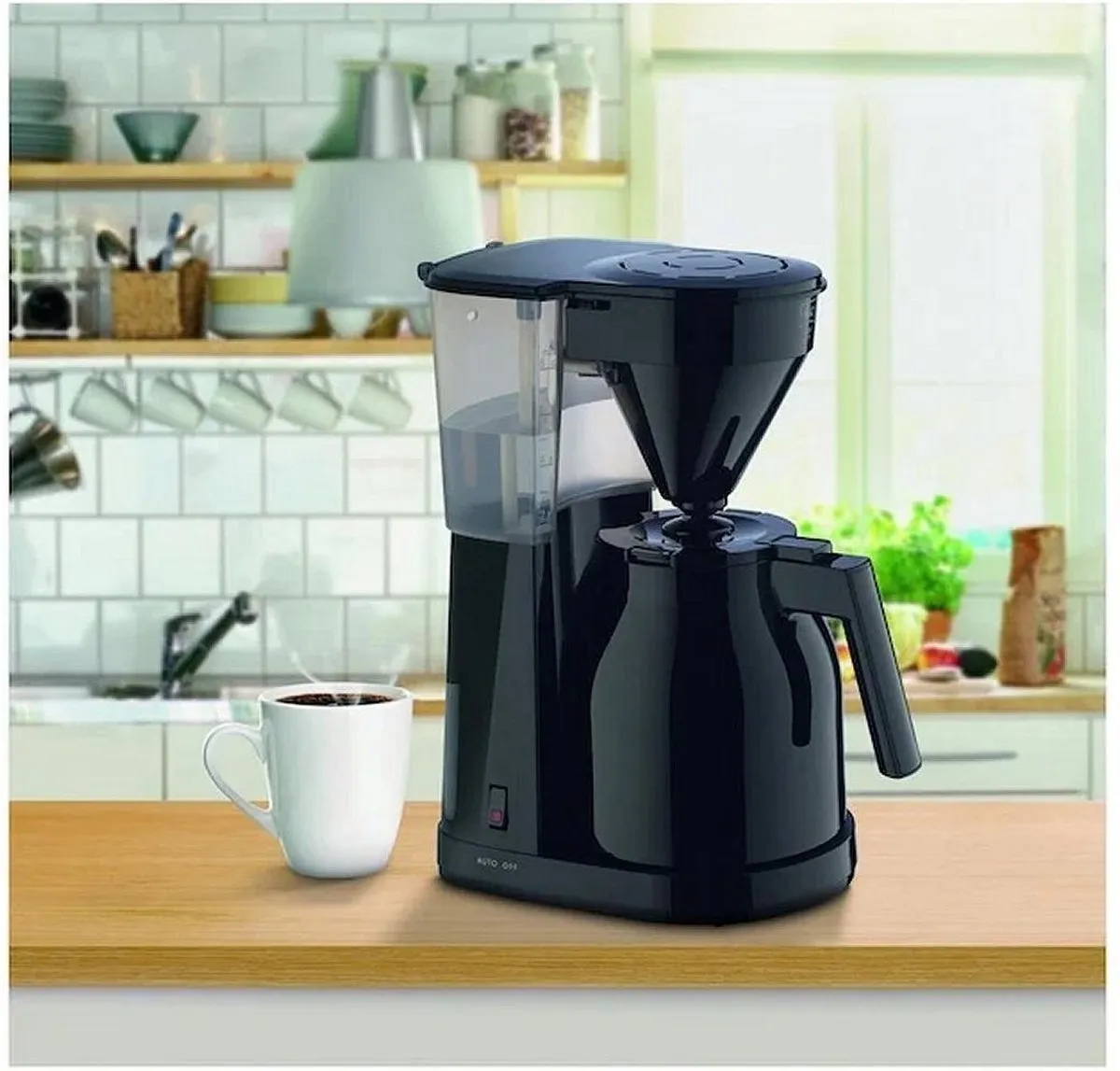 Melitta Easy Therm II 1023-06 Filterkoffiezetapparaat - 10 Kopjes - 1,25L - Zwart - afbeelding 3 van 5
