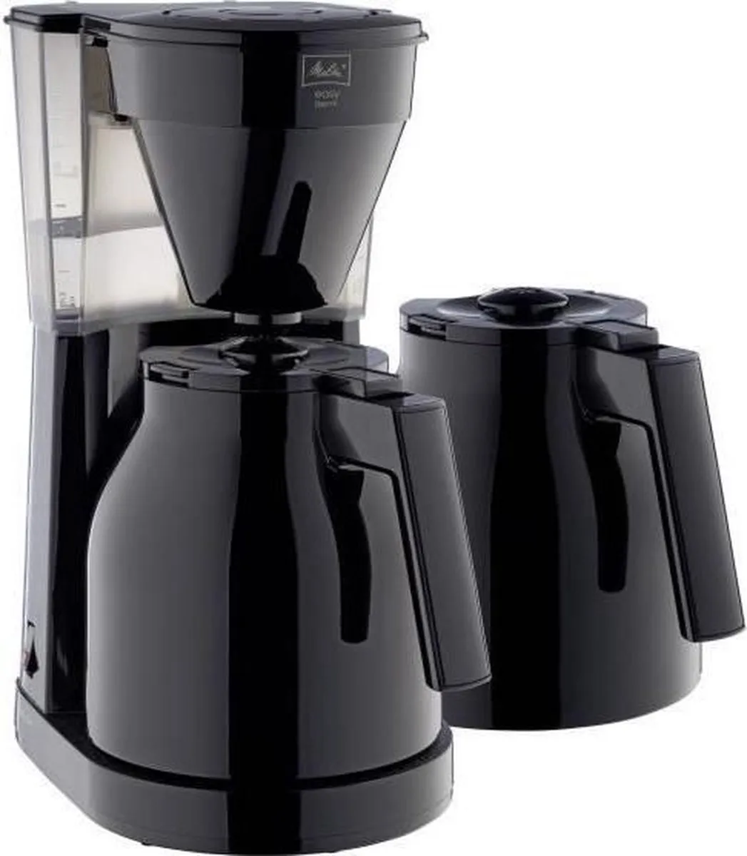Melitta Easy Therm II 1023-06 Filterkoffiezetapparaat - 10 Kopjes - 1,25L - Zwart - afbeelding 4 van 5