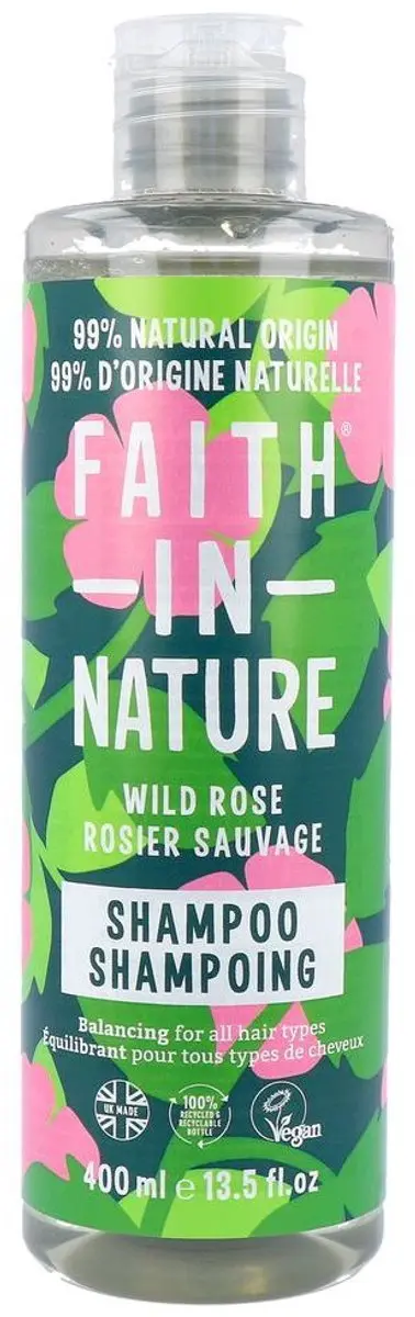 Faith In Nature Wild Rose Shampoo 400ml