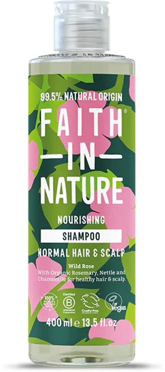 Faith In Nature Wild Rose Shampoo 400ml