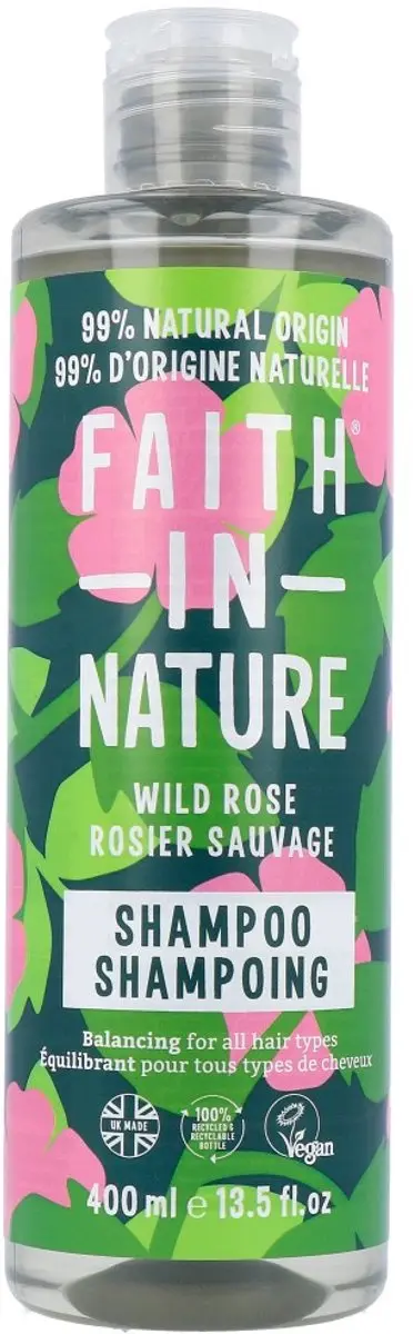 Faith In Nature Wild Rose Shampoo 400ml