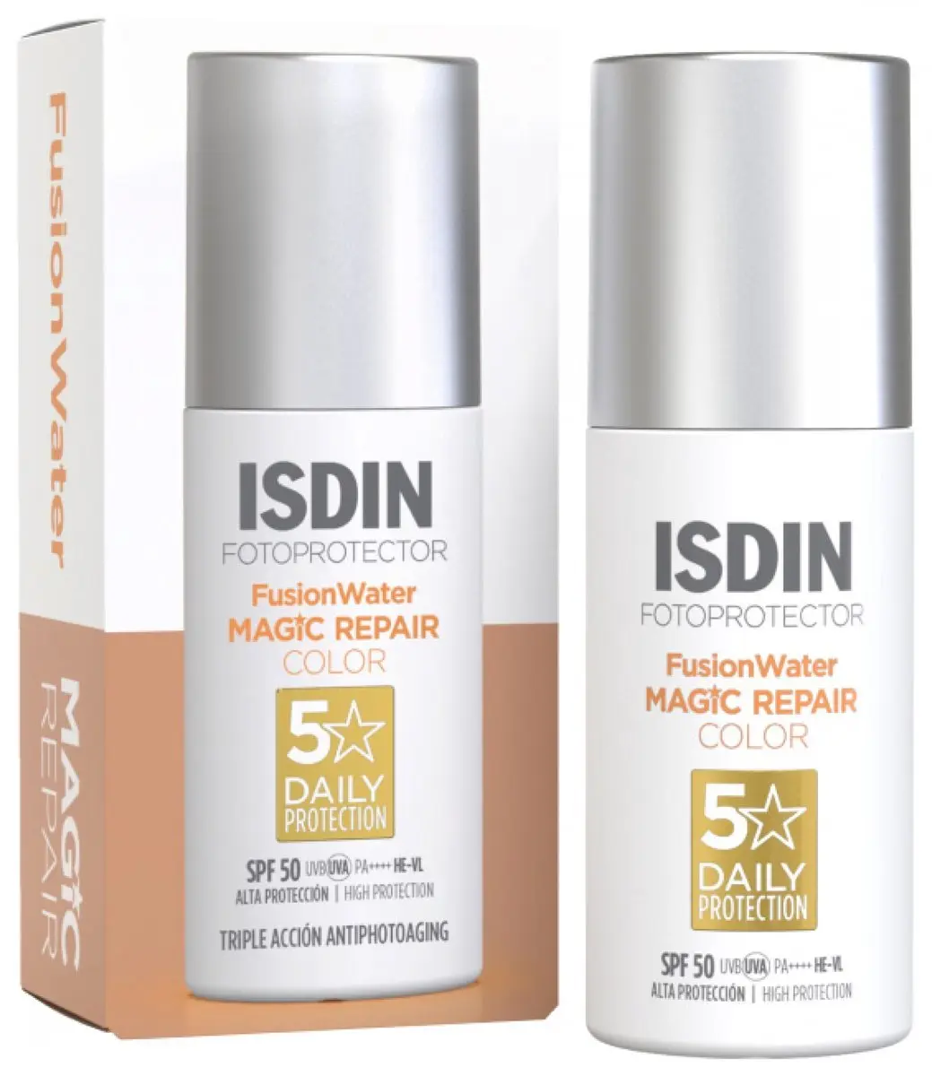 Isdin Fusion Water Magic Repair Color SPF50