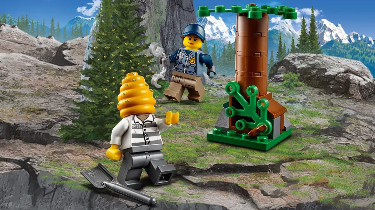 LEGO City Bergpolitie Bergachtervolging 60171 - 88 Stukken - afbeelding 4 van 6