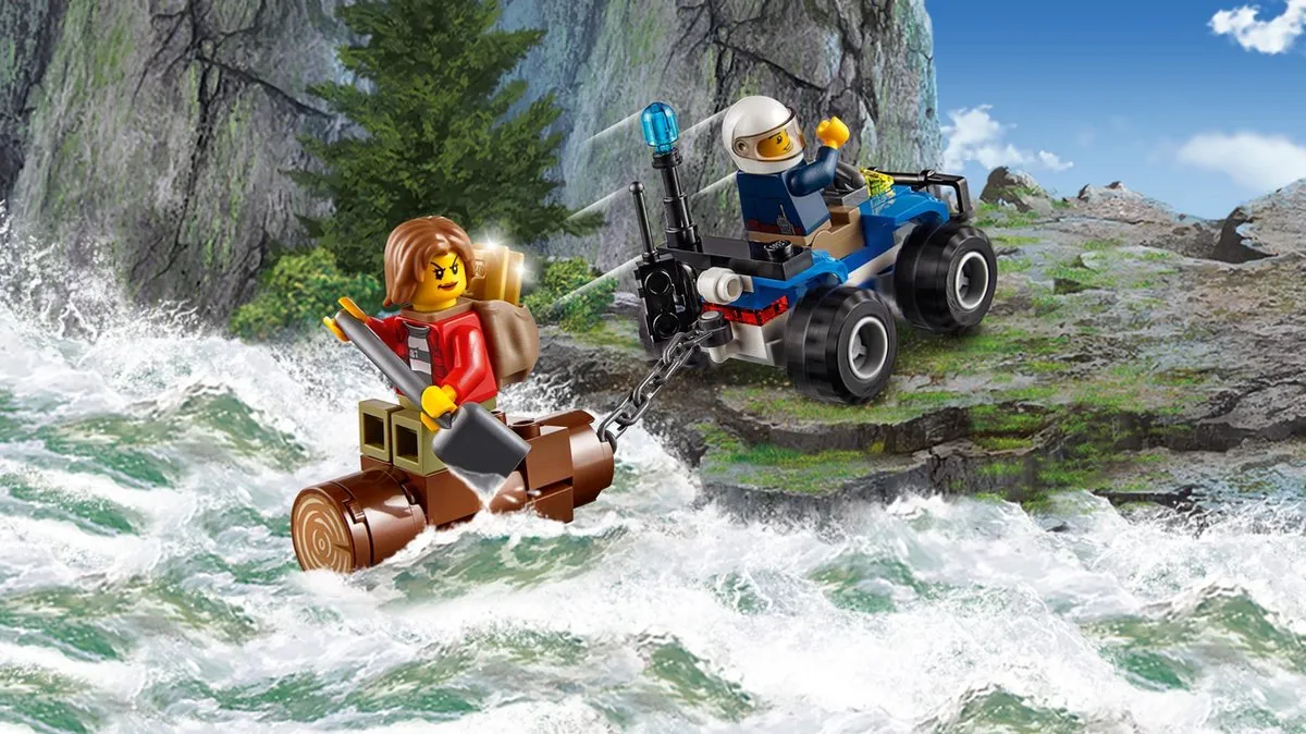 LEGO City Bergpolitie Bergachtervolging 60171 - 88 Stukken - afbeelding 3 van 6