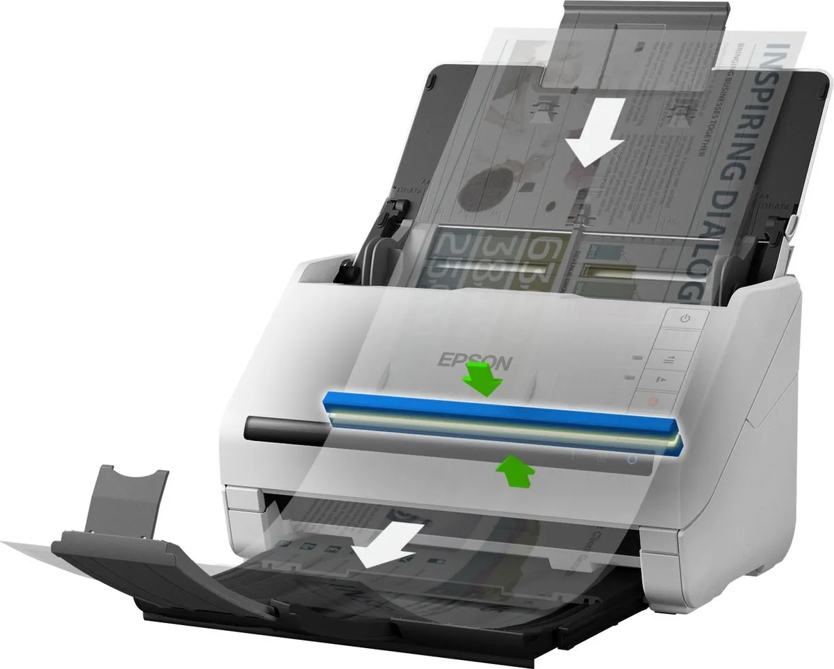 Epson WorkForce DS-770II Scanner - A4 - Wit