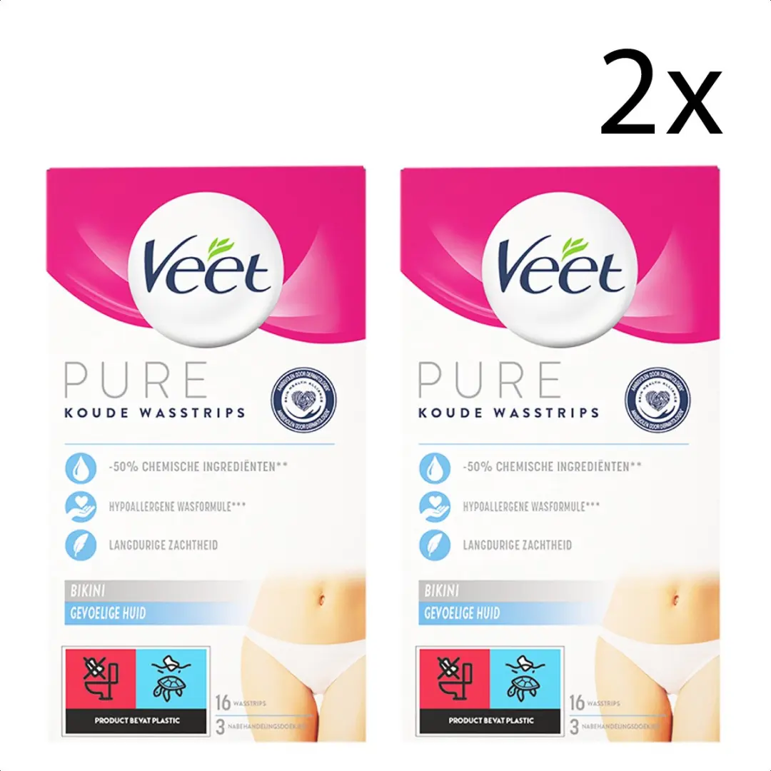Veet Pure Ontharingsstrips Bikinilijn