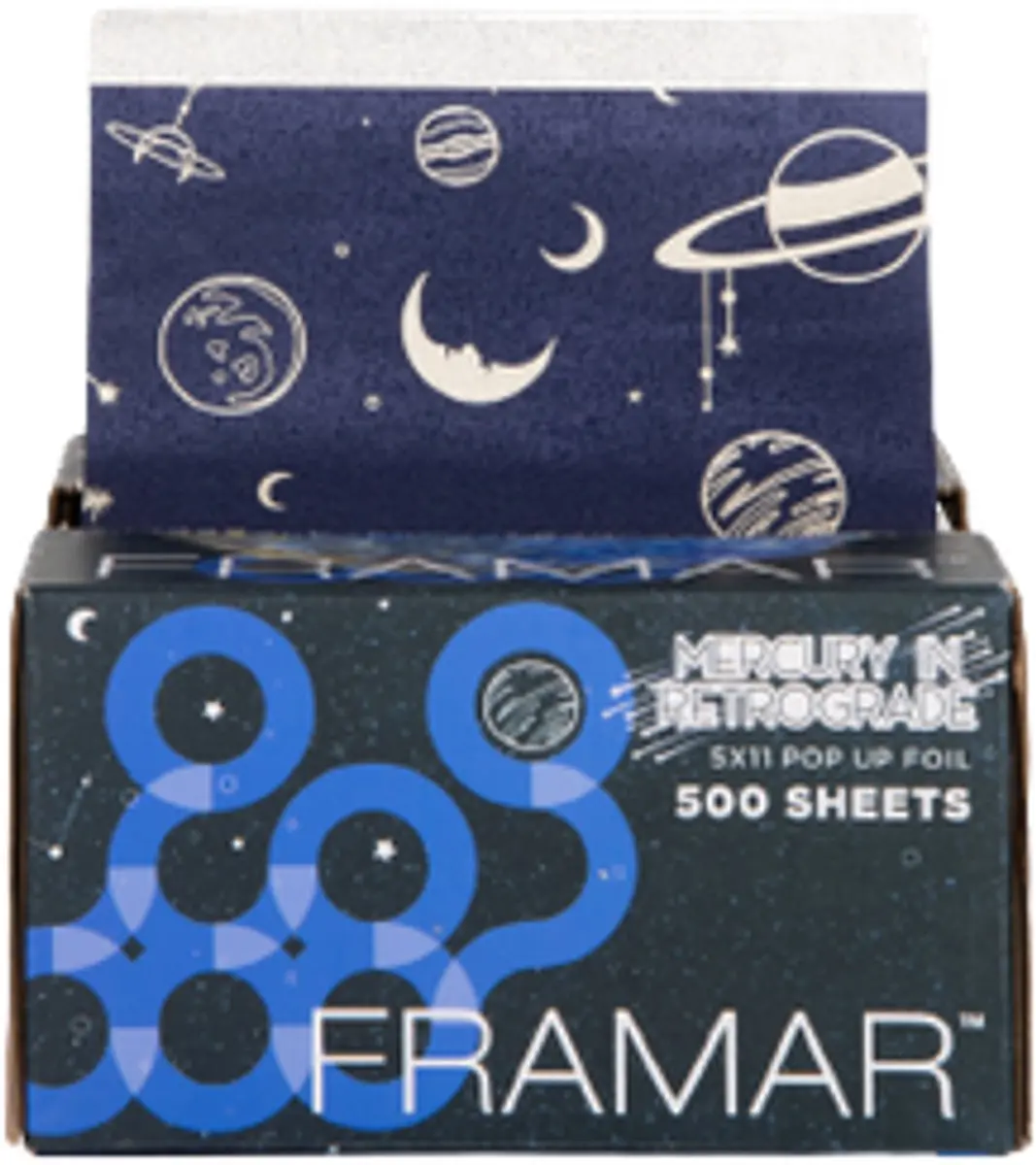 Framar Mercury in Retrograde Pop-up Foil 500 Stuks - 20ml Zilver