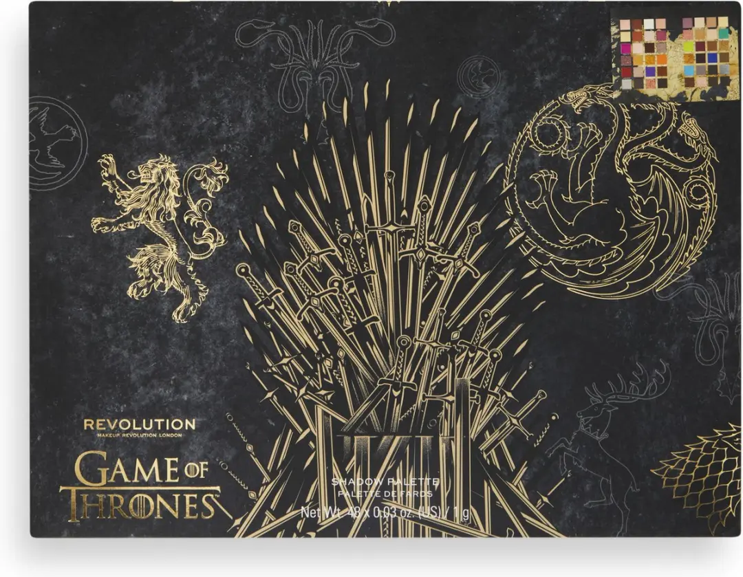 Makeup Revolution Game of Thrones Westeros Map Palette Oogschaduw - 48 Kleuren