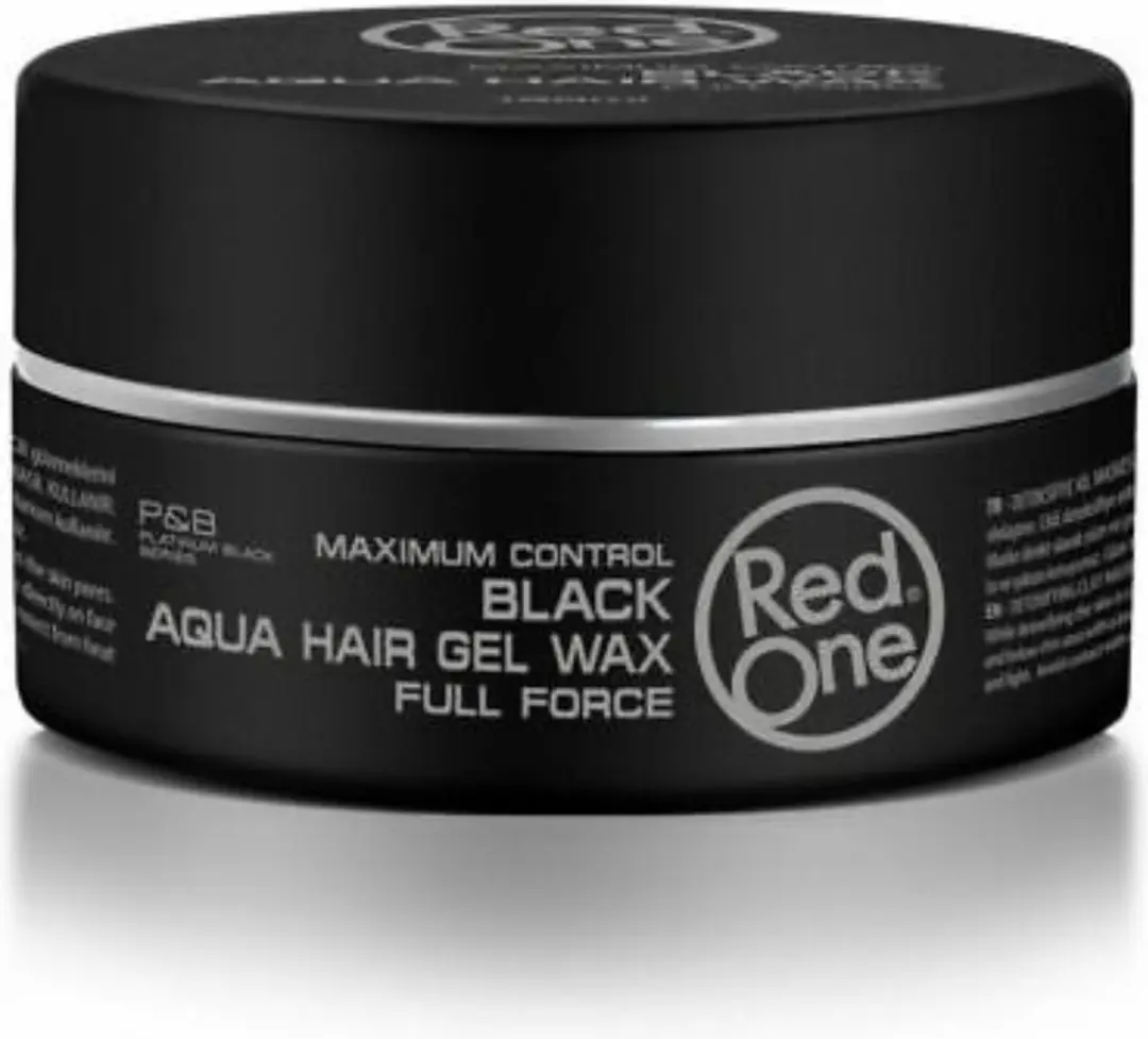 Red One Black Aqua Hair Gel Wax 450ml - 3 Stuks