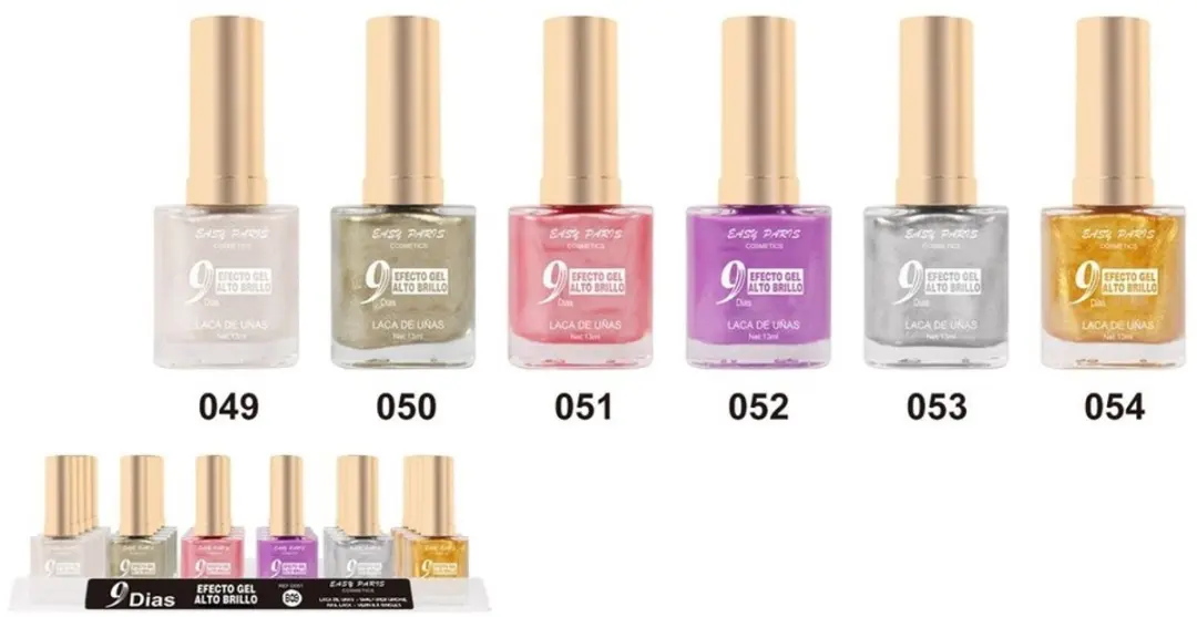 Easy Paris Nagellak Set 6x13ml - Multi