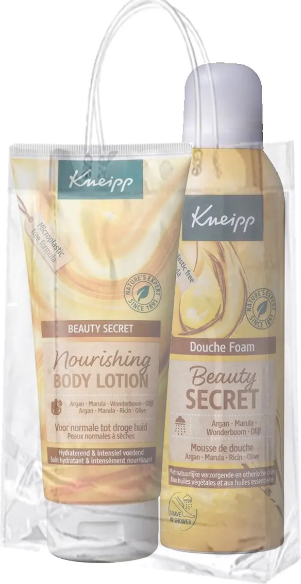 Kneipp Geschenkset Douche Foam & Bodylotion - 200ml - 2 Stuks