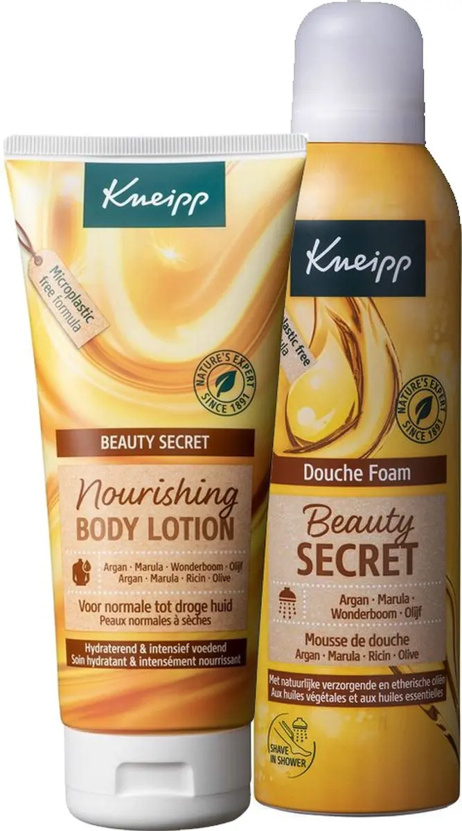 Kneipp Geschenkset Douche Foam & Bodylotion