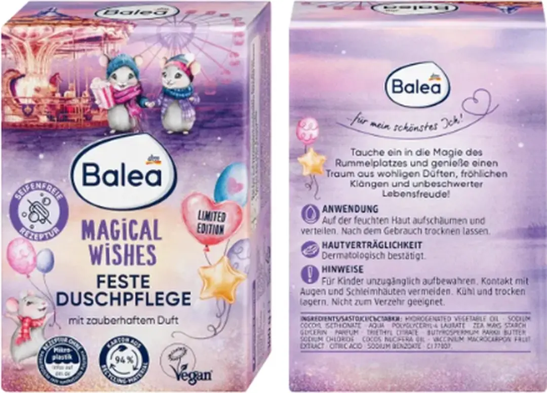 Balea Magical Wishes Kerst Douchegel 100g