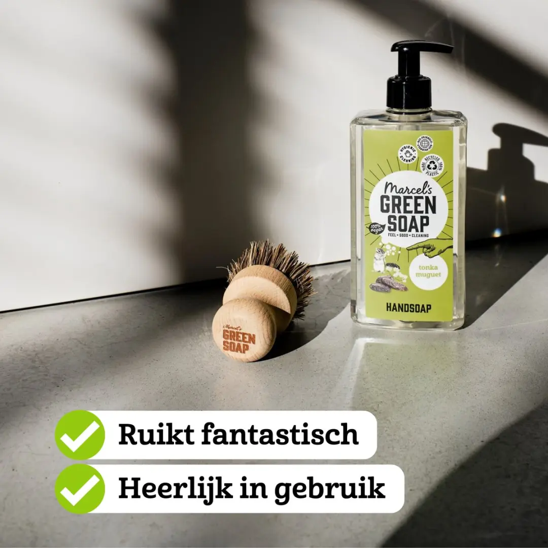 Marcel's Green Soap Handzeep Tonka & Muguet 500ml - afbeelding 6 van 6