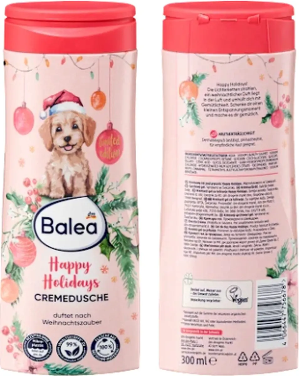 Balea Winter Douchegel Happy Holidays 300ml