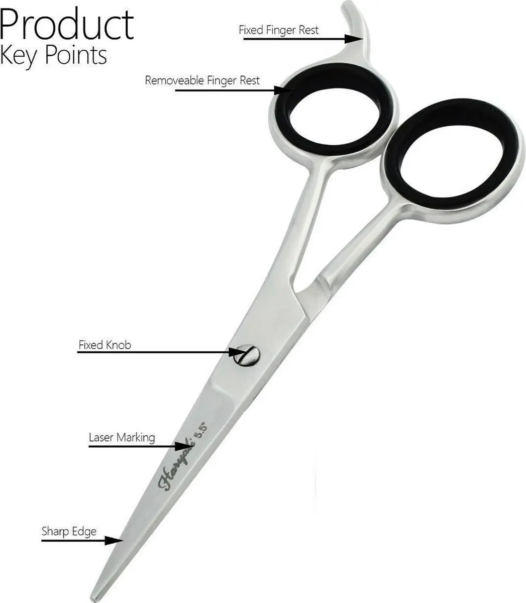 Haryali London Kappersscharen 5.5" - Beginners