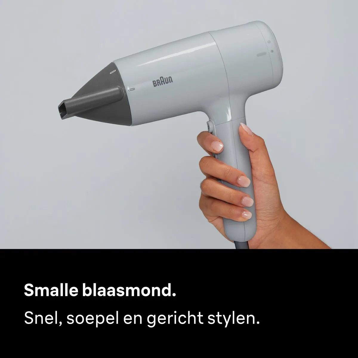 Braun HD2.11 BRHD211E Föhn - 2100W - Satin Grey